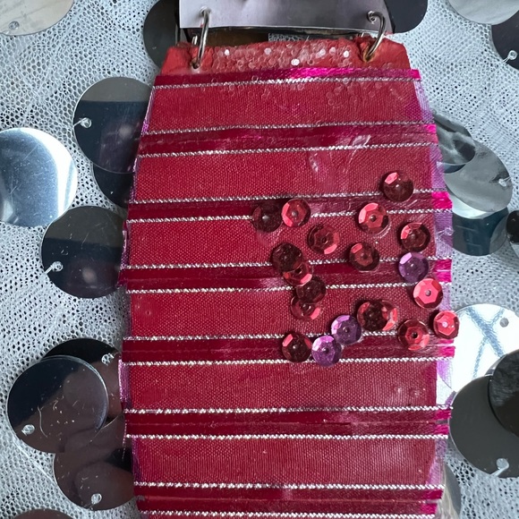 handcrafted wall plaque mixed media mermaid Victorian butterfly - Picture 4 of 6